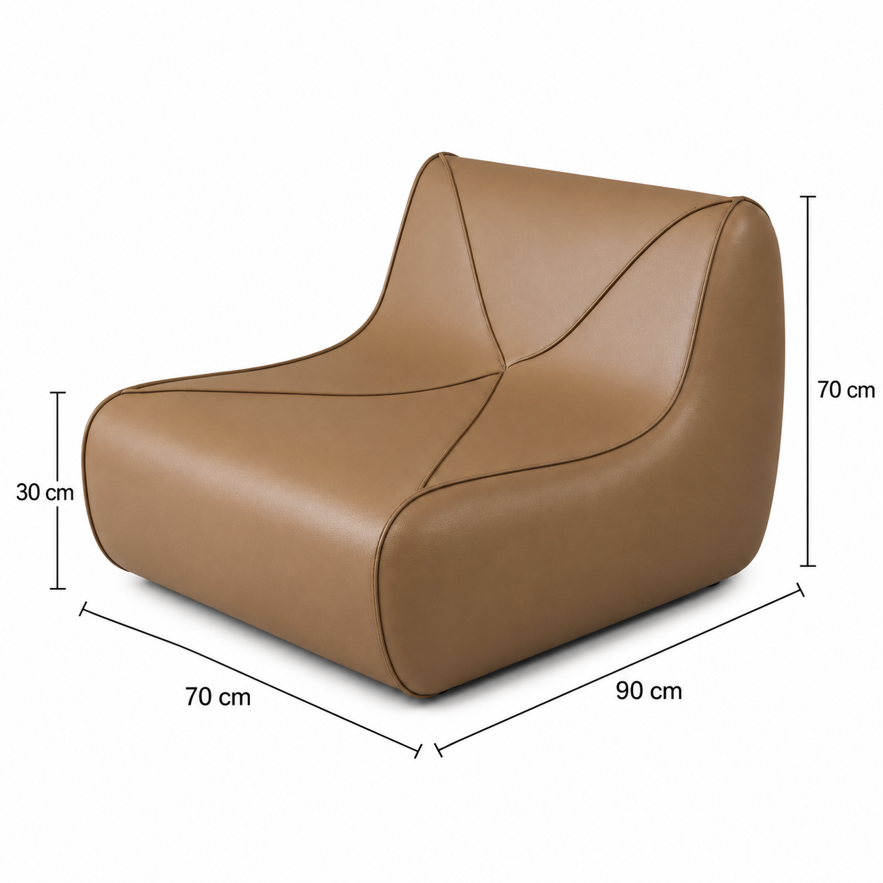Pouf pour salon moderne