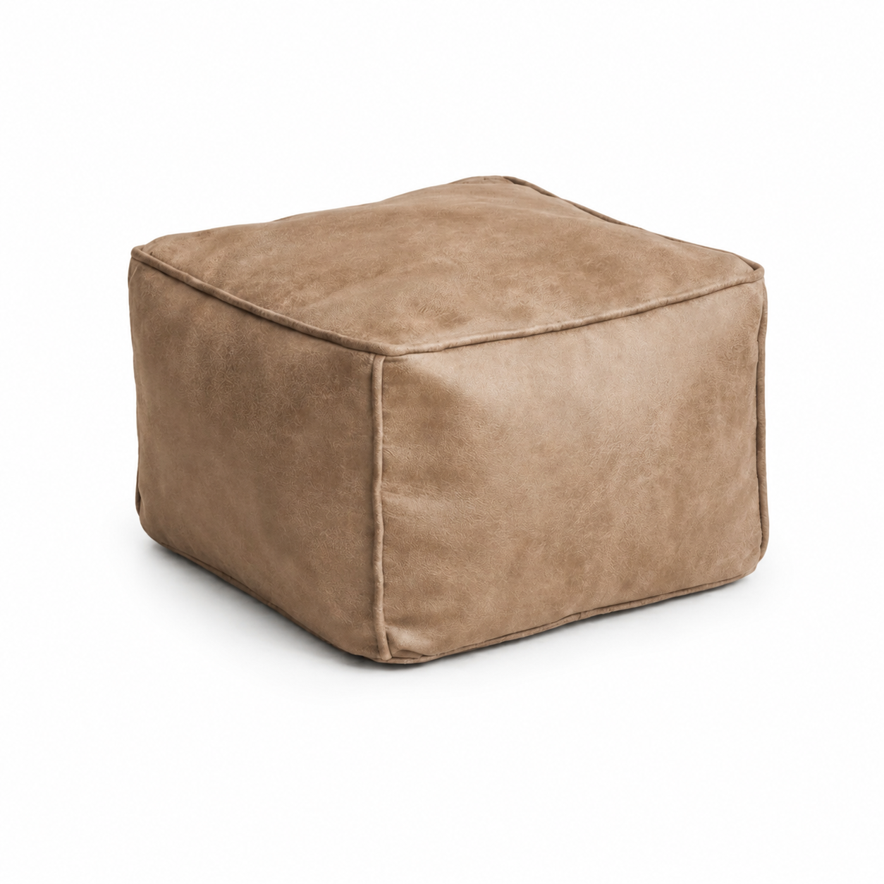 Pouf repose-pied cube