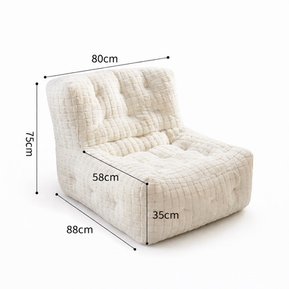 Fauteuil pouf lecture