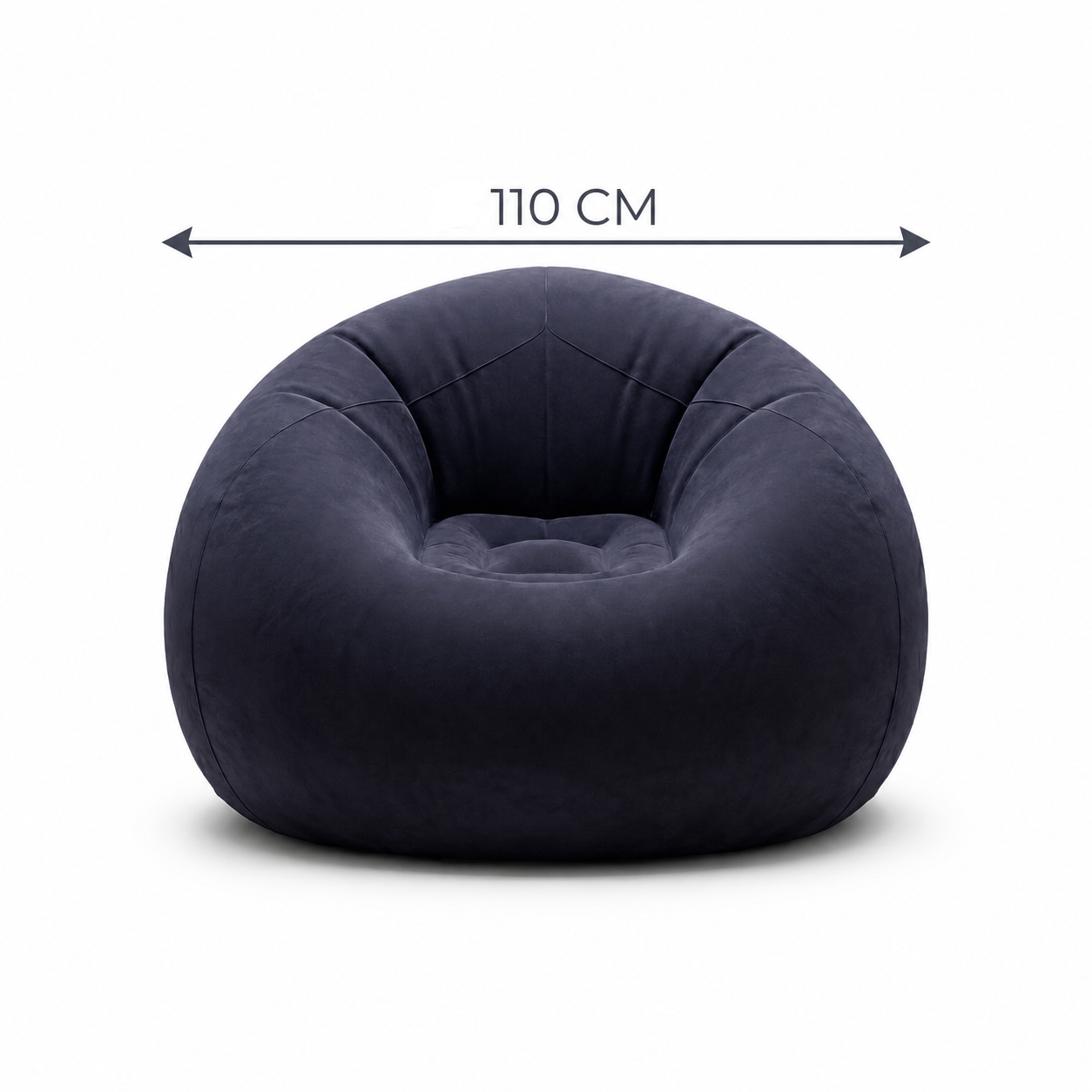 Pouf de jardin gonflable