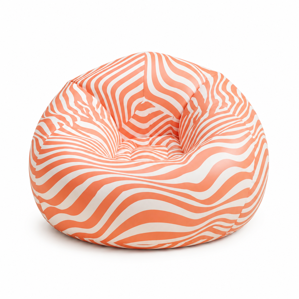 Pouf de jardin gonflable