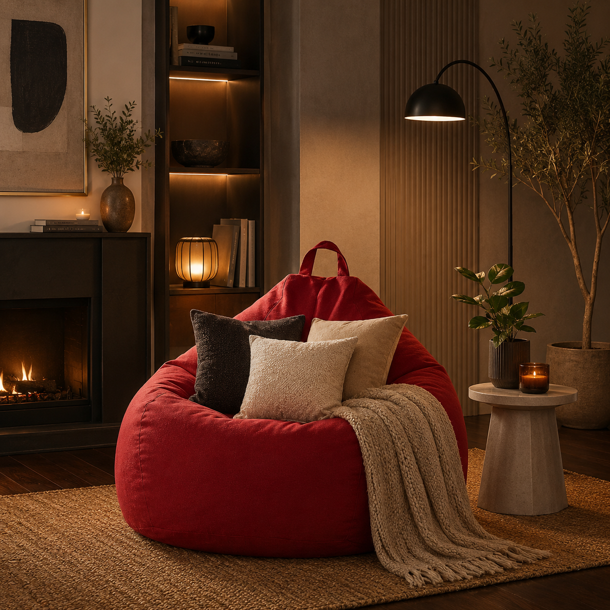 Pouf poire adulte