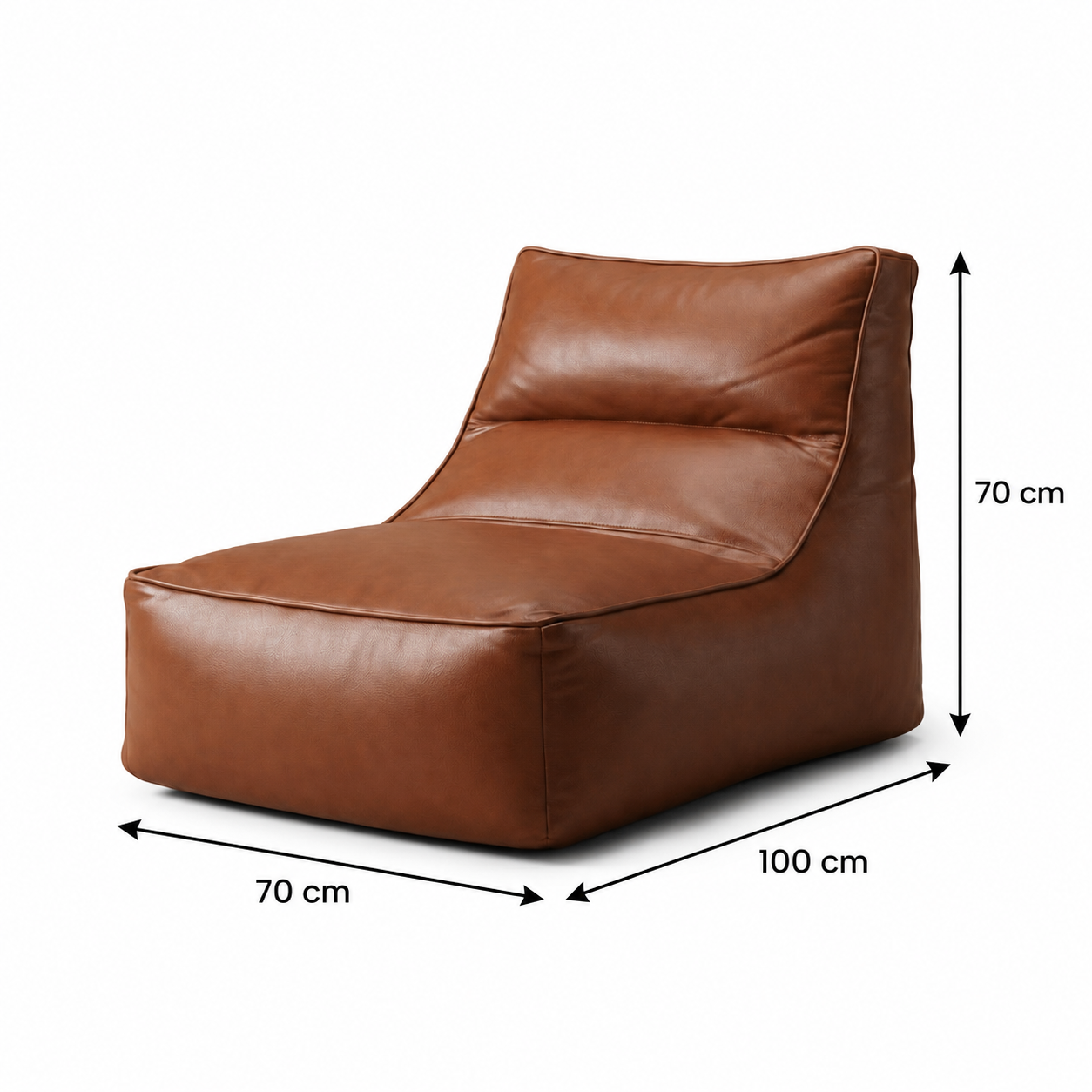 Fauteuil relax pouf