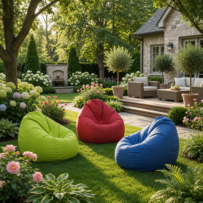Pouf poire extérieur