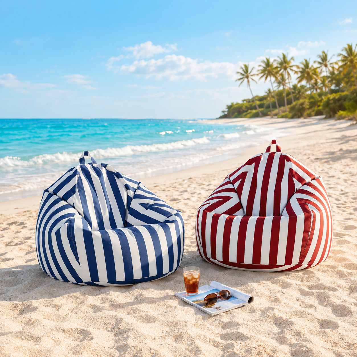 Pouf poire extérieure adulte