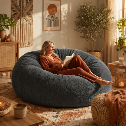 Pouf géant intérieur