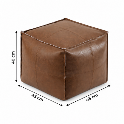 Pouf cube marocain