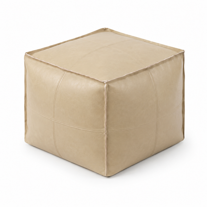 Pouf cube marocain