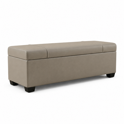 Pouf coffre de rangement design