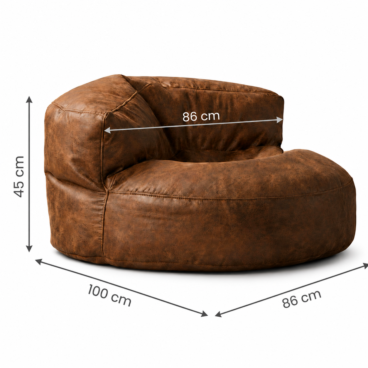 Fauteuil pouf relax