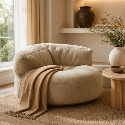 Fauteuil pouf relax