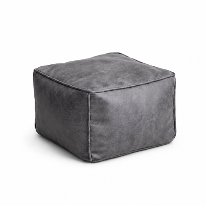 Pouf repose-pied cube