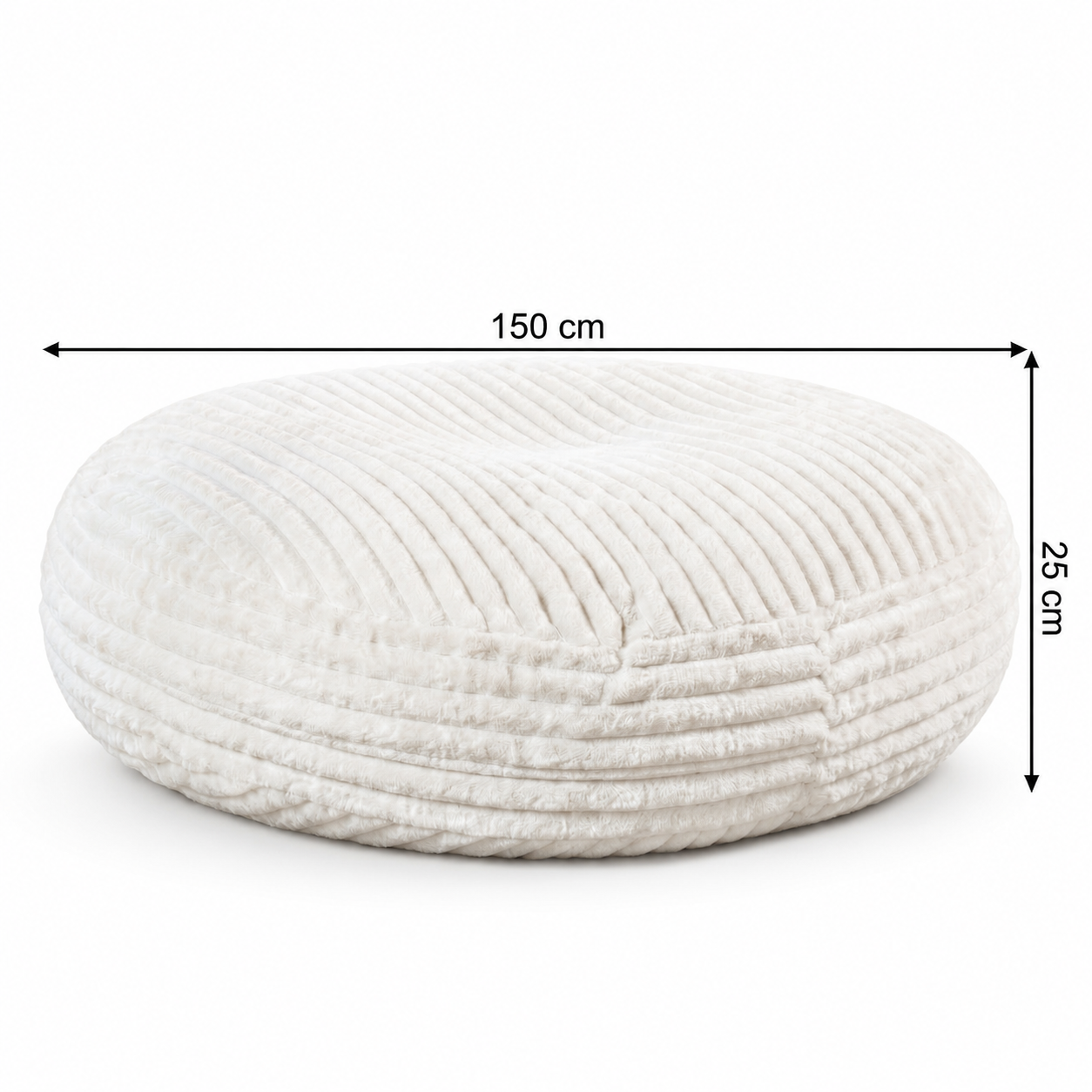Pouf XXL salon