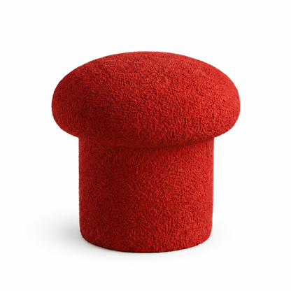 Pouf bouclette rond