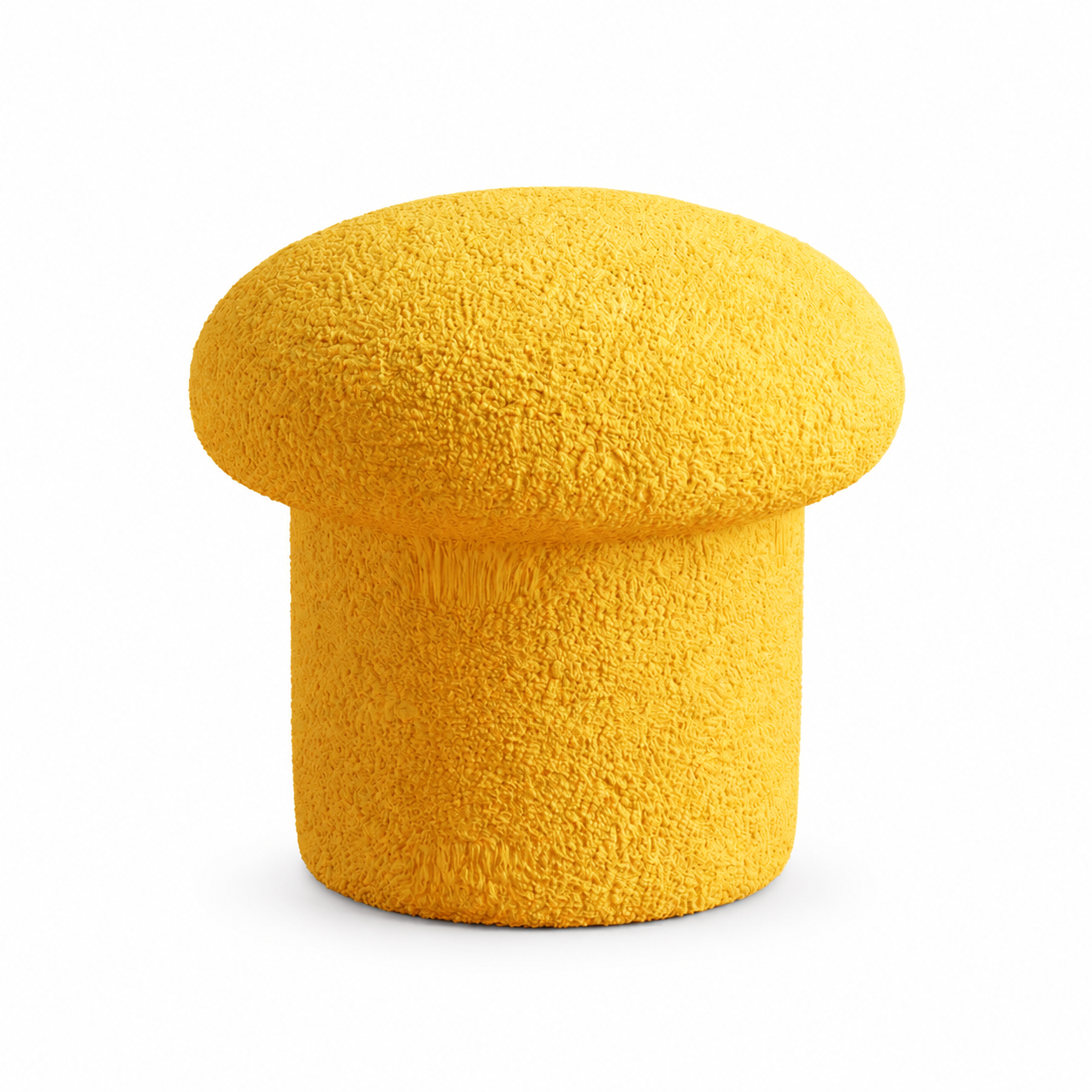 Pouf bouclette rond