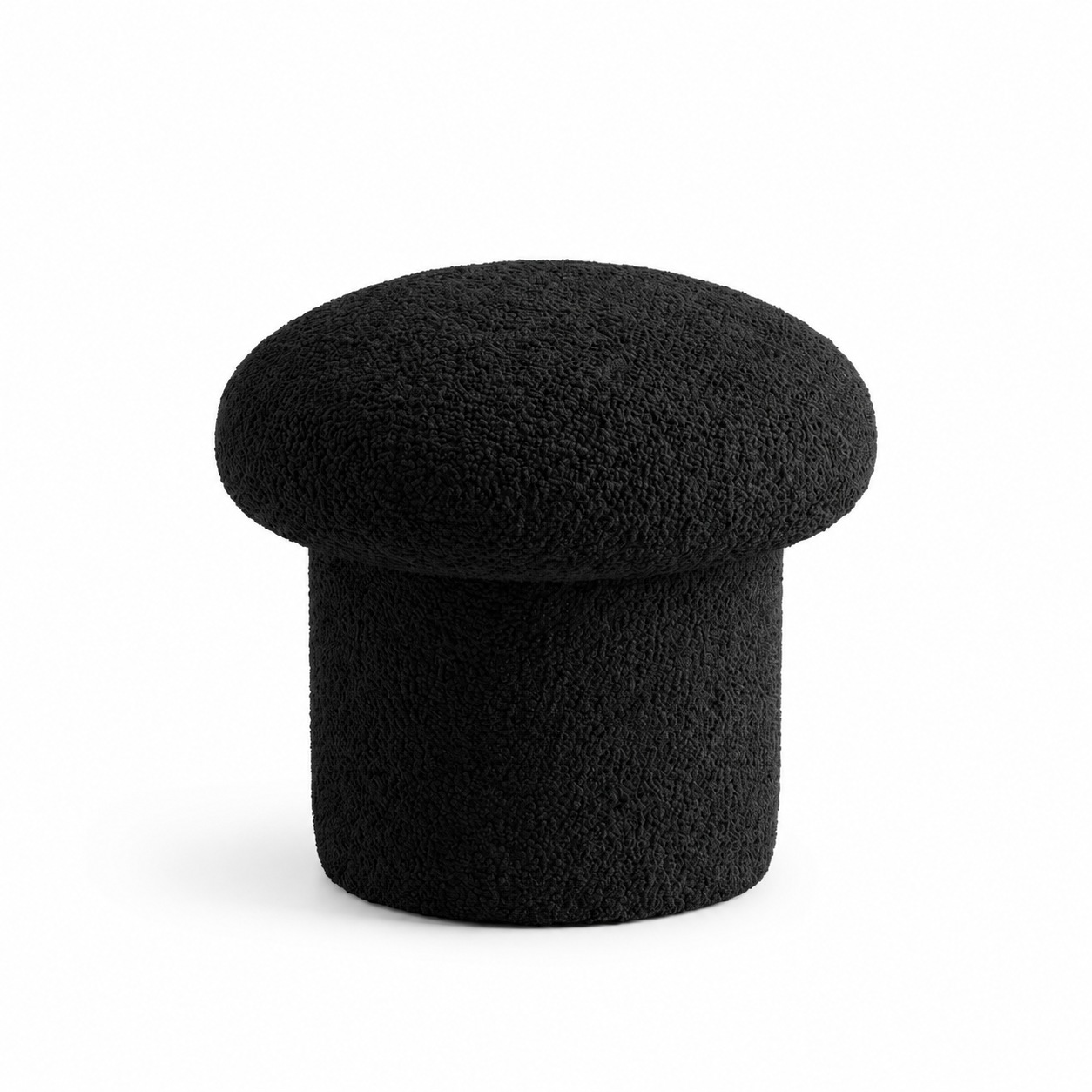 Pouf bouclette rond