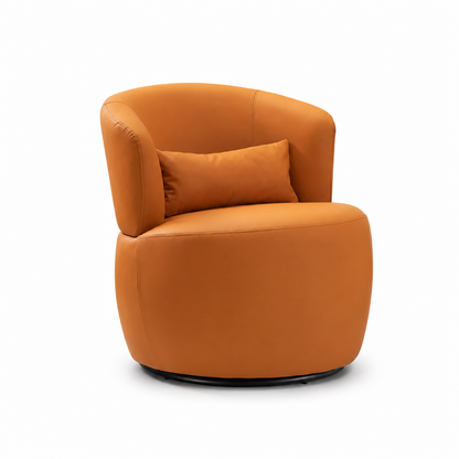 Fauteuil pouf blanc