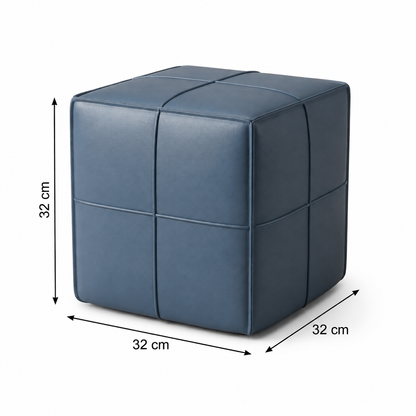 Pouf cube scandinave