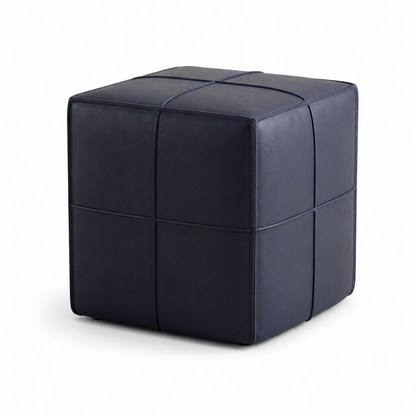 Pouf cube scandinave
