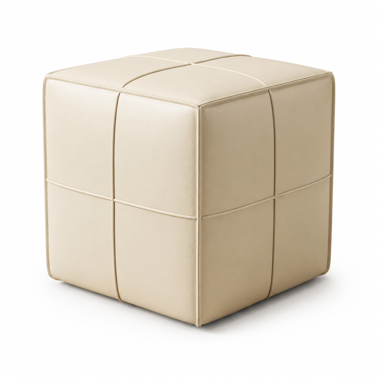 Pouf cube scandinave