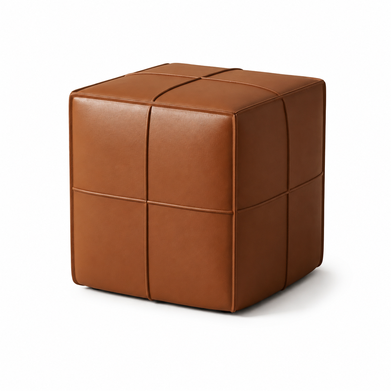 Pouf cube scandinave