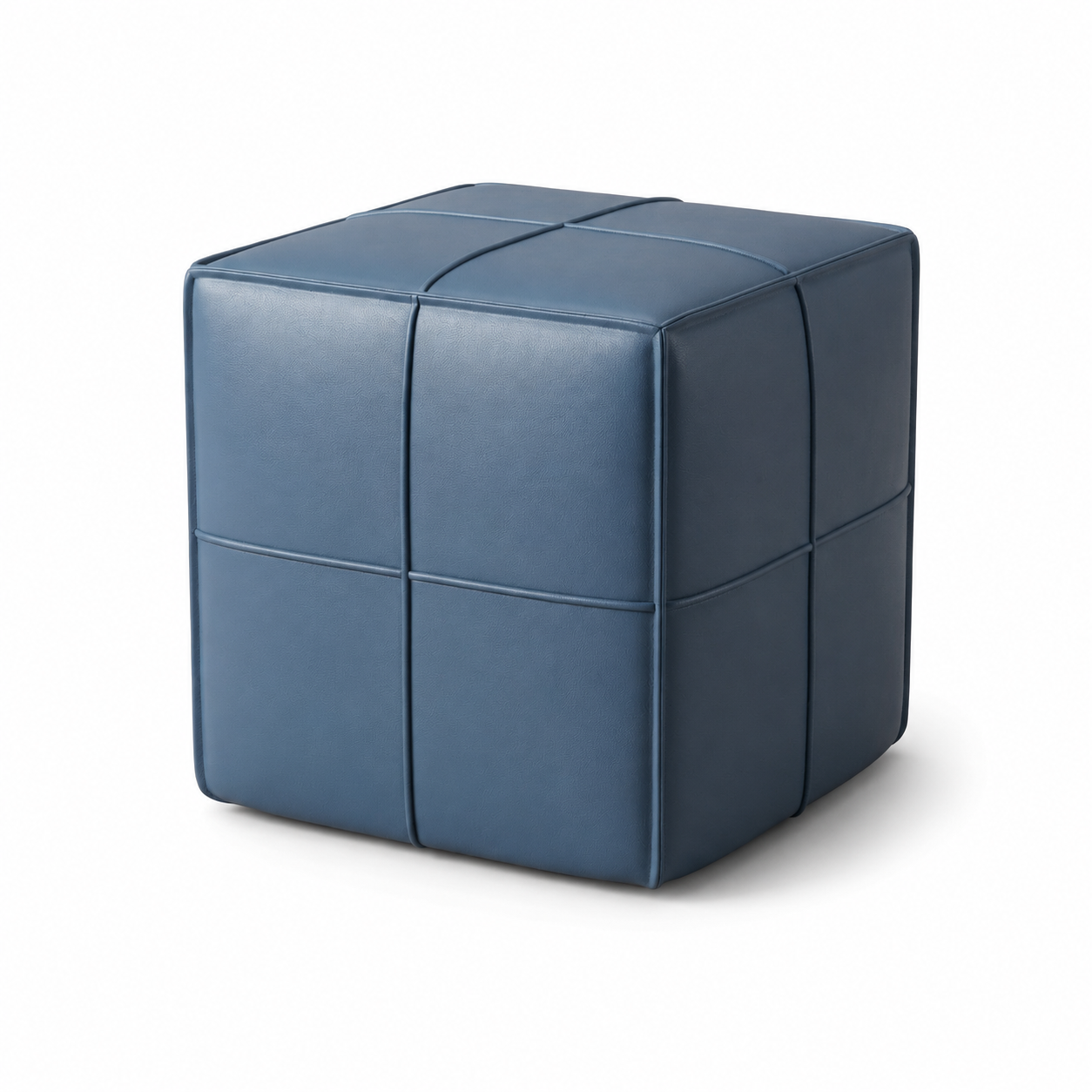 Pouf cube scandinave