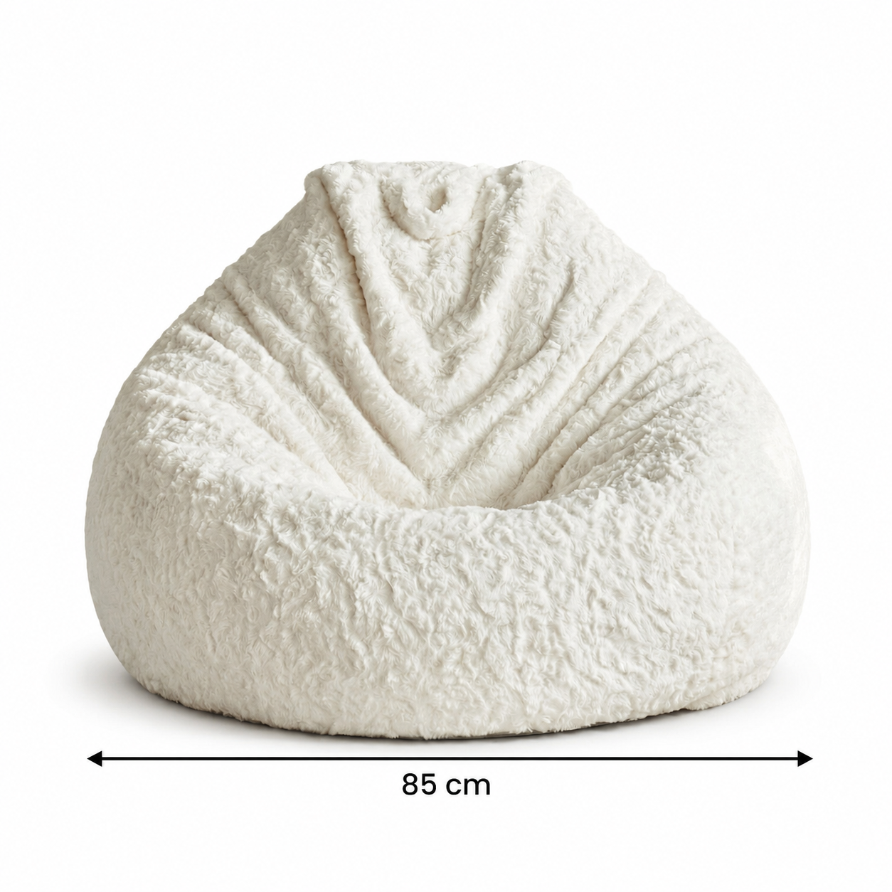 Pouf poire bouclette