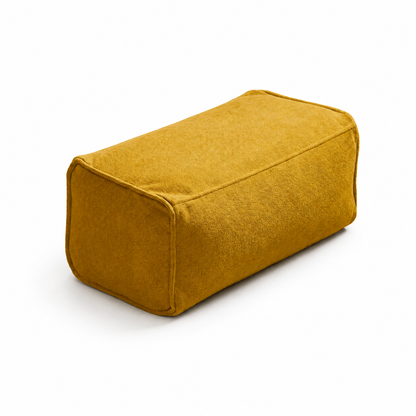 Pouf repose-pied coloré