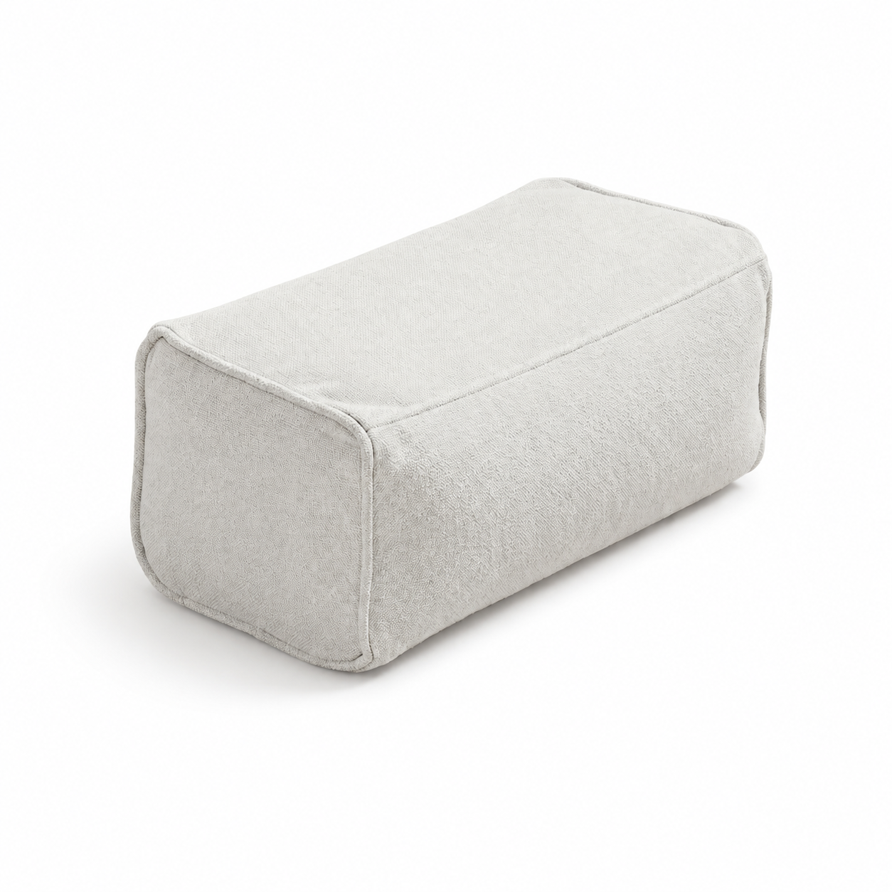Pouf repose-pied coloré
