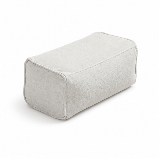 Pouf repose-pied coloré