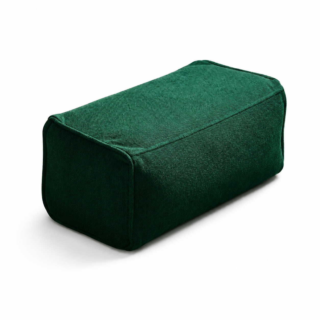 Pouf repose-pied coloré
