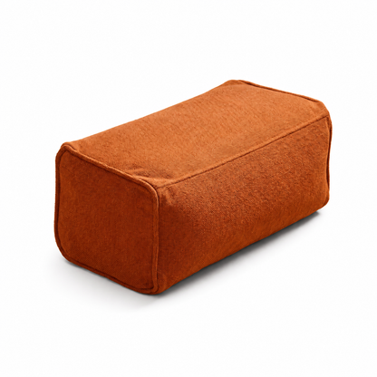 Pouf repose-pied coloré