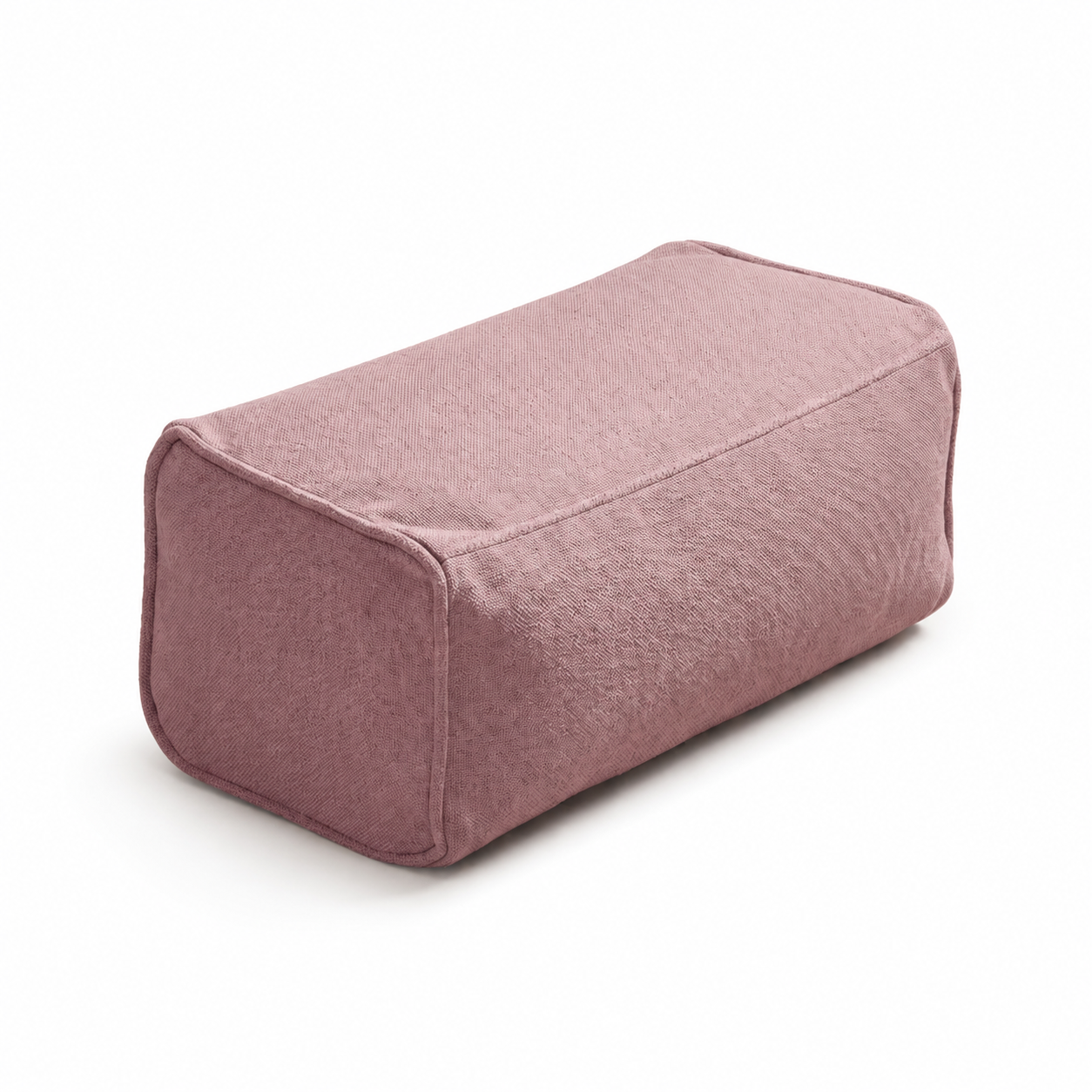 Pouf repose-pied coloré