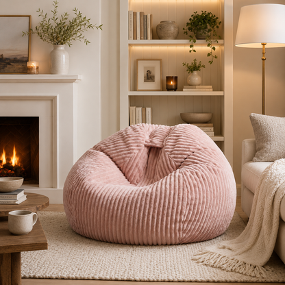 Pouf poire confortable