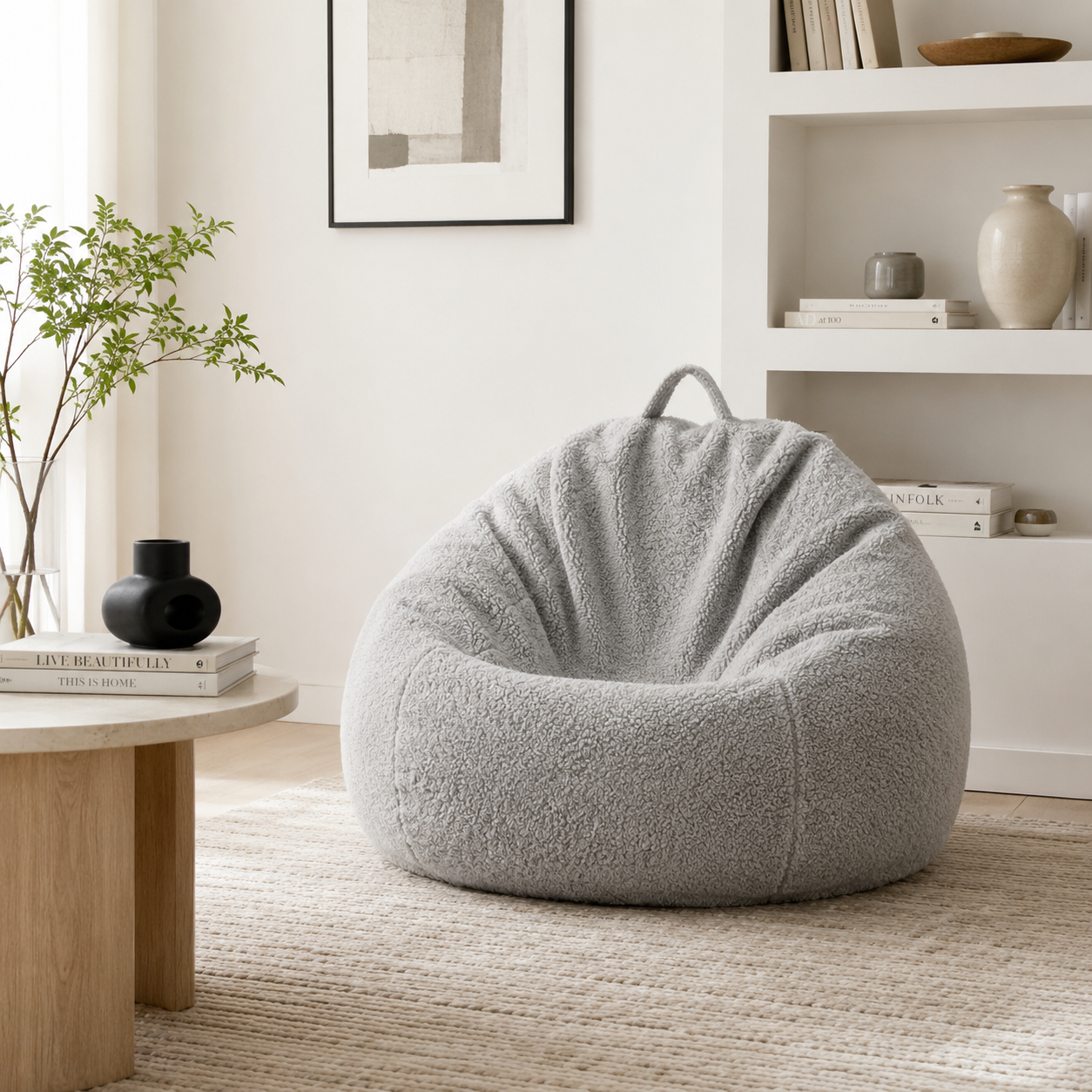 Pouf poire doux