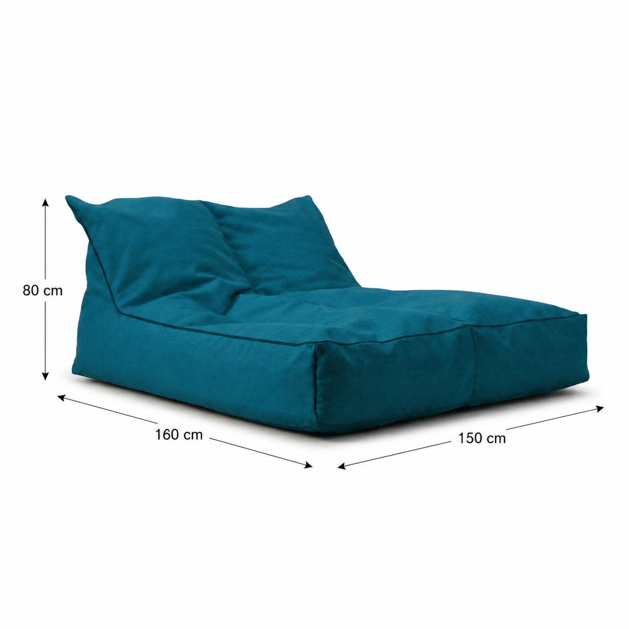 Pouf extérieur géant