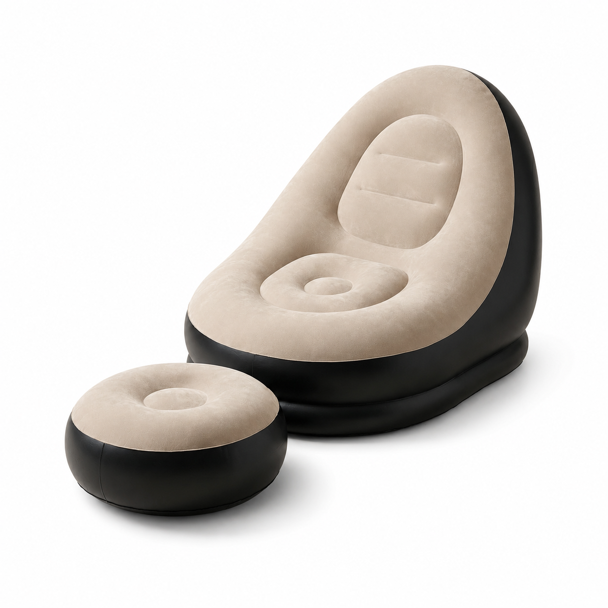 Pouf extérieur gonflable