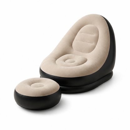 Pouf extérieur gonflable