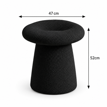 Petit pouf bouclette