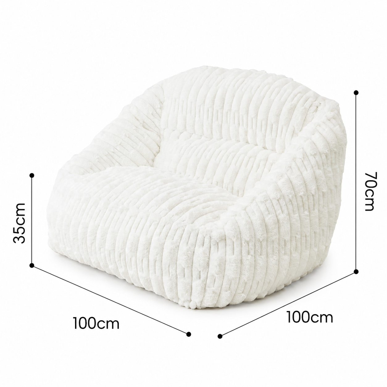 Canapé pouf intérieur