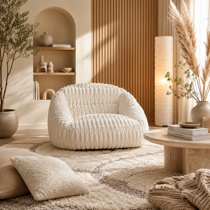 Canapé pouf intérieur