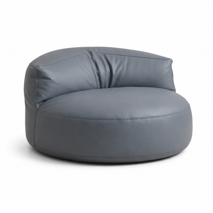 Pouf fauteuil salon similicuir