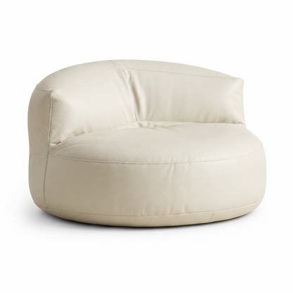 Pouf fauteuil salon similicuir