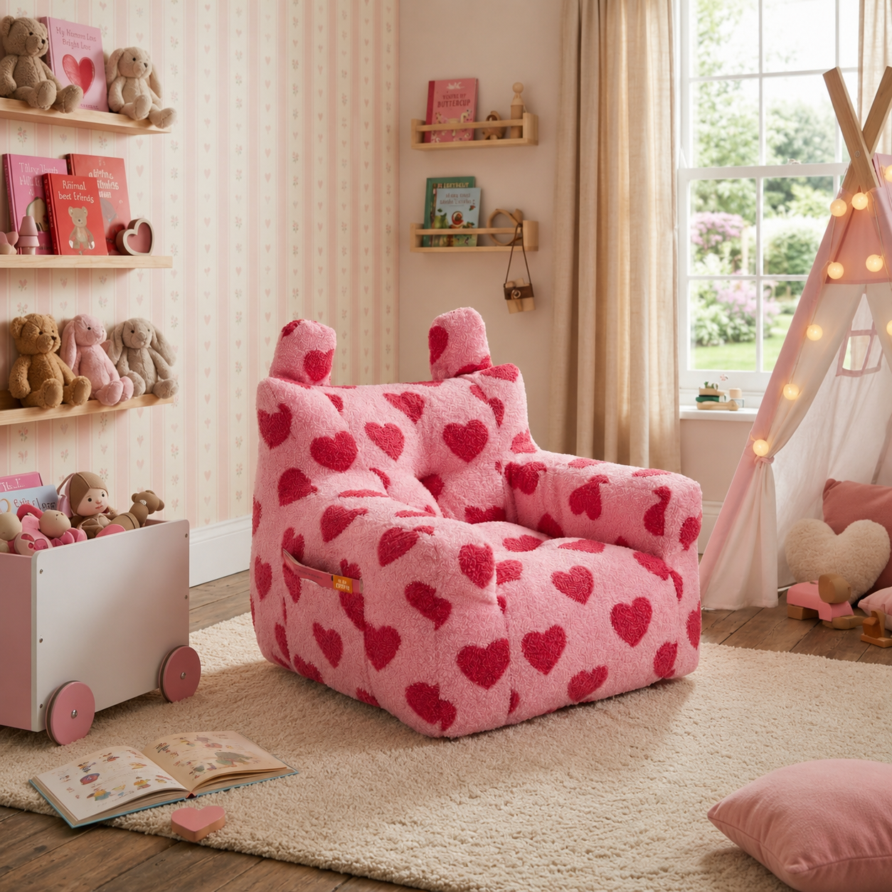 Fauteuil pouf enfant