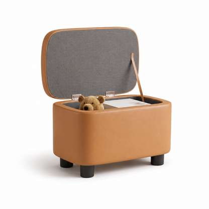 Coffre rangement pouf
