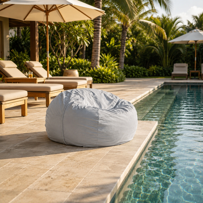 Pouf imperméable extérieur