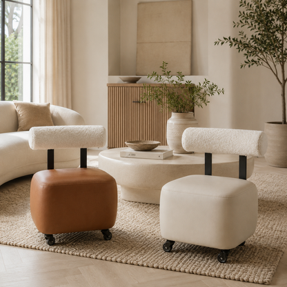 Tabouret pouf salon
