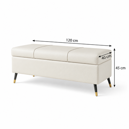 Pouf avec rangement