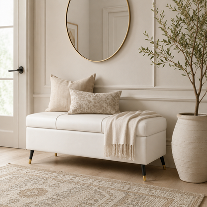 Pouf avec rangement