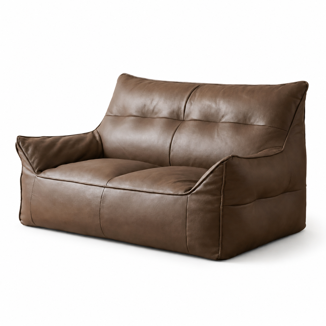 Canapé pouf intégré